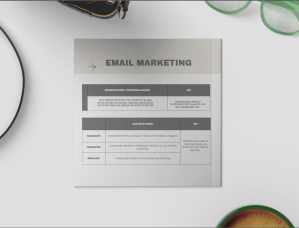 email marketing mockup